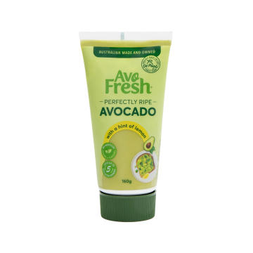 AvoFresh Hint of Lemon Avocado Tube, 160g