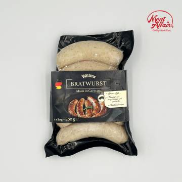 Willms Bratwurst Sausage 400G