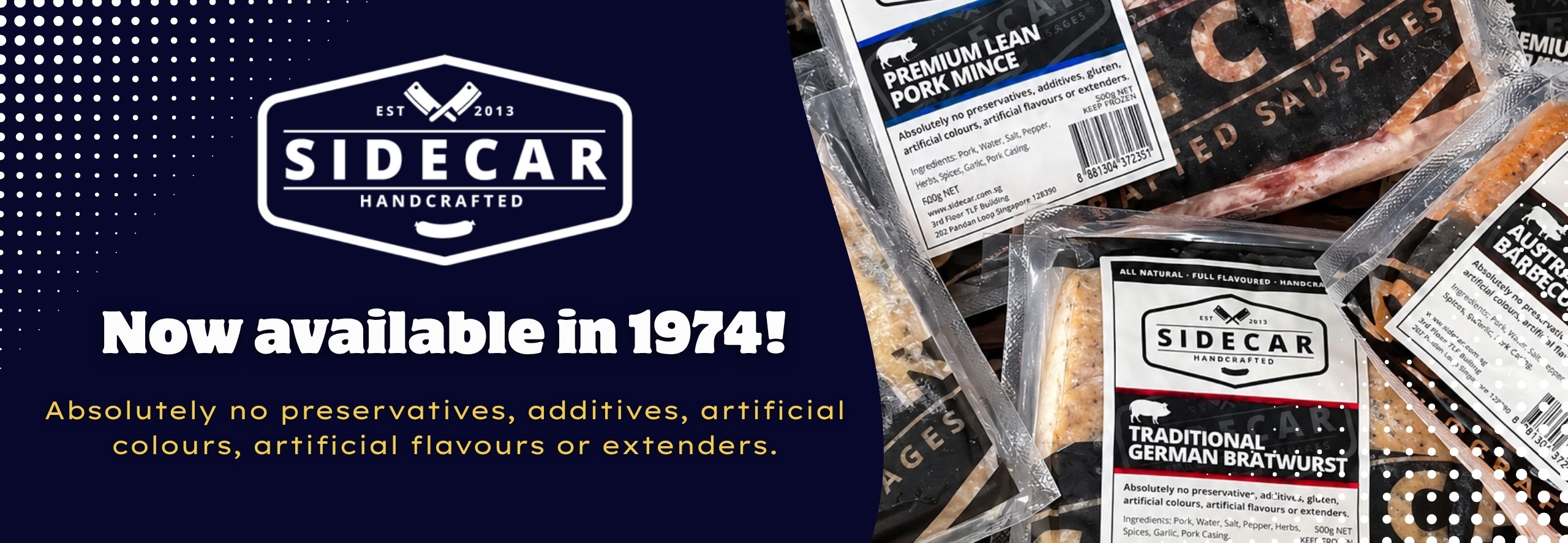 Sidecar - Now available in 1974 (Website)
